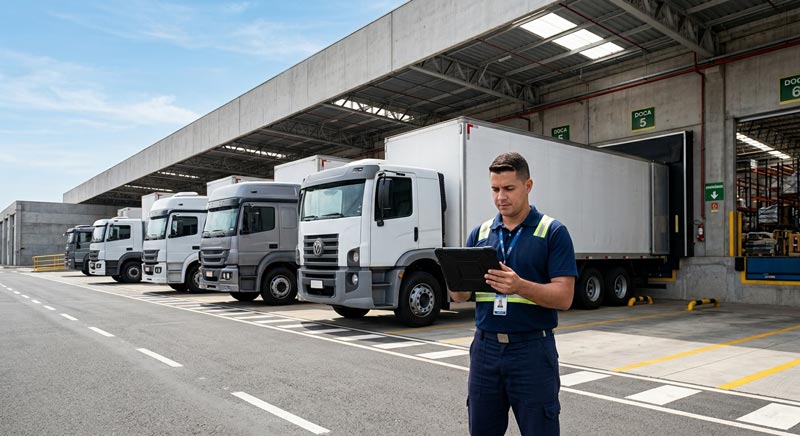 Estrutura de armazém geral e porta-paletes da TPX Log com controle de estoque no Sul Fluminense